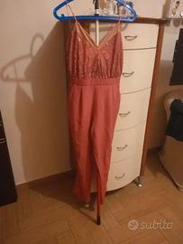 Tuta corallo donna tg.40 Feleppa