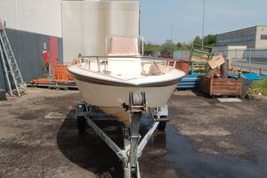 Barca Open Futura 430 con Motore Selva 25CV 