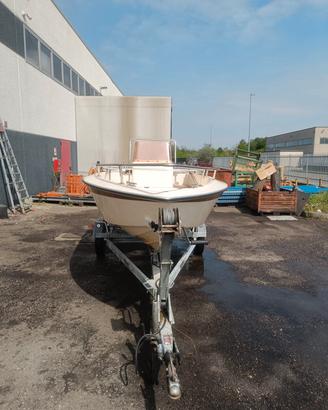 Barca Open Futura 430 con Motore Selva 25CV 