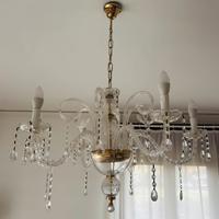 Lampadario stile Maria Teresa, 6 luci