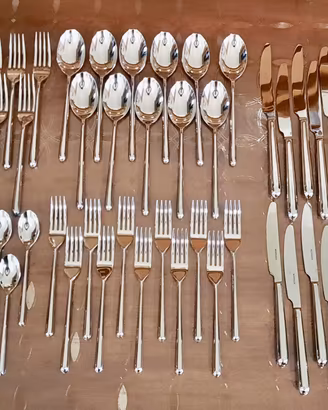Servizio di posate Morinox in acciaio inox 75 pez.