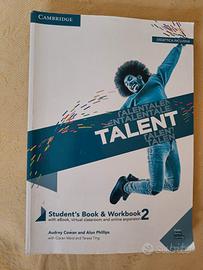 libro di grammatica inglese. TALENT 2