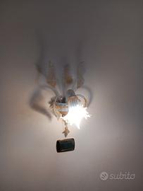 Nr. 3 applique "la murrina" in vetro di murano