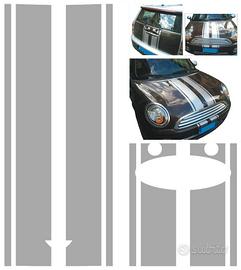 Adesivi doppia striscia MINI Cooper Clubman 2010