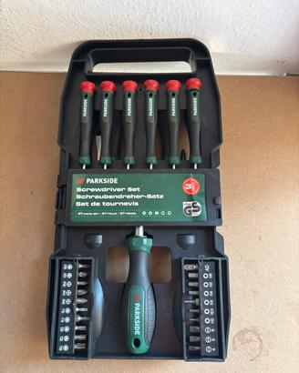 Set cacciaviti Parkside 37 pezzi con valigetta