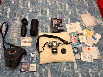 Minolta Dynax 505 si + Sigma 70-300 + accessori