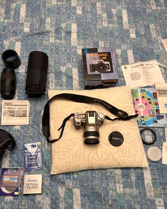 Minolta Dynax 505 si + Sigma 70-300 + accessori
