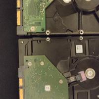 blocco 2x hard disk sata 1tb 
