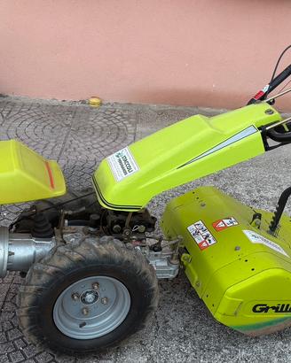 motocoltibatore per terreno a benzina con fresa