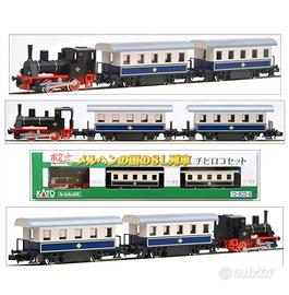 KATO N 1/160 TRENO PASSEGGERI LOCOMOTIVA+ 2 VAGONI