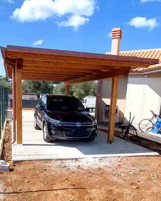 Coperture auto in legno lamellare