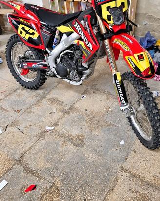 HONDA CRF 250 ENDURO, TARGATA