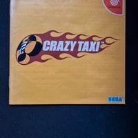 Libretto originale CRAZY TAXY dreamcast sega