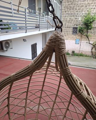 sedia sospesa da giardino