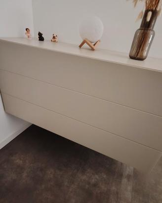 Cassettiera sospesa Lago - 3 Cassetti