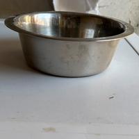 Ciotola piccola cani in acciaio