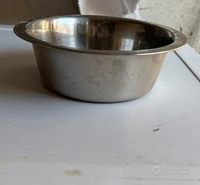 Ciotola piccola cani in acciaio