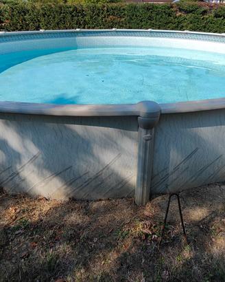 Piscina fuori terra rigida 8 metri di diametro