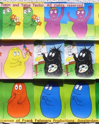 BARBAPAPA Barbapapà Vintage 1977 Carta Lettere NEW