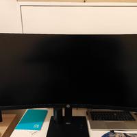 Monitor Hp 34 pollici curvo