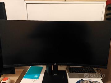 Monitor Hp 34 pollici curvo