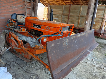 Trattore cingoli apripista