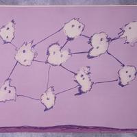 Serigrafia Giulio Turcato Lilla