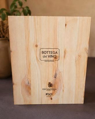 Cassetta in legno per vino  fontanafredda