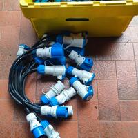 Spine e prese industriali 220v 16A Palazzoli