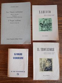 Verdi. libri e foto 