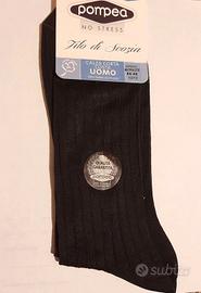 Calza corta costa da uomo Filo di Scozia Pompea