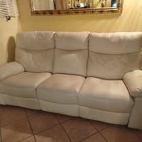 Divano in pelle relax