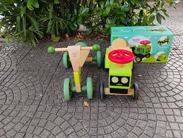 Giocattoli in legno per bambini