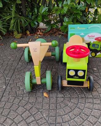Giocattoli in legno per bambini
