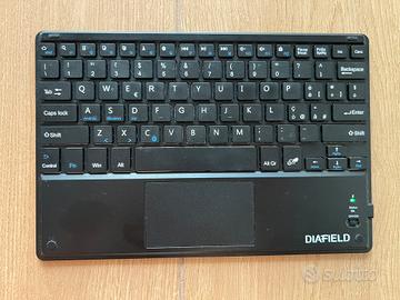 Tastiera + Touchpad Bluetooth per iPad - Tablet