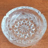 Posacenere in vetro lavorato – 14,5 cm – Come nuov