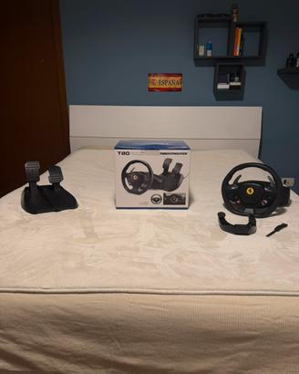 VOLANTE THRUSTMASTER T80 FERRARI 488 GTB EDITION