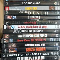 Serie di dvd colletion van damme 19 dvd