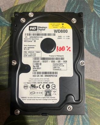 HDD 80 GB Western Digital
