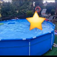 Piscina Bestway 366x76, e pompa a sabbia 2000 LT/H