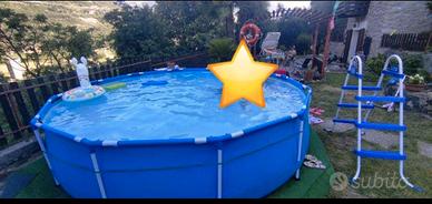 Piscina Bestway 366x76, e pompa a sabbia 2000 LT/H