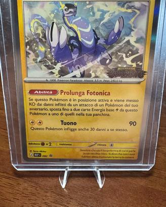 Pokemon Miraidon Stamped Buio Pesto MEP Promo 082