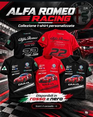 T - Shirt ALFA ROMEO GIULIA 22