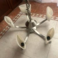 Lampadario 5 luci + lampada