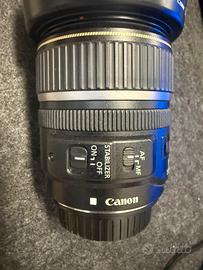 Canon efs 17-85 mm obiettivo