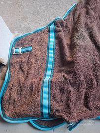Coperta doslo cavalli in cotone