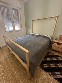 Letto Ikea Gjöra - 160x200 già smontato con doghe