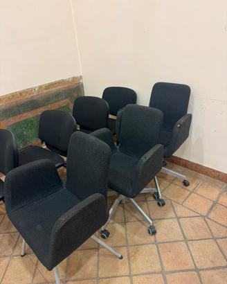 Sedie varie ufficio e casa