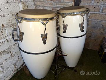 Coppia bonghi mai usati