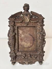 Antica cornice portafoto stile Rinascimento